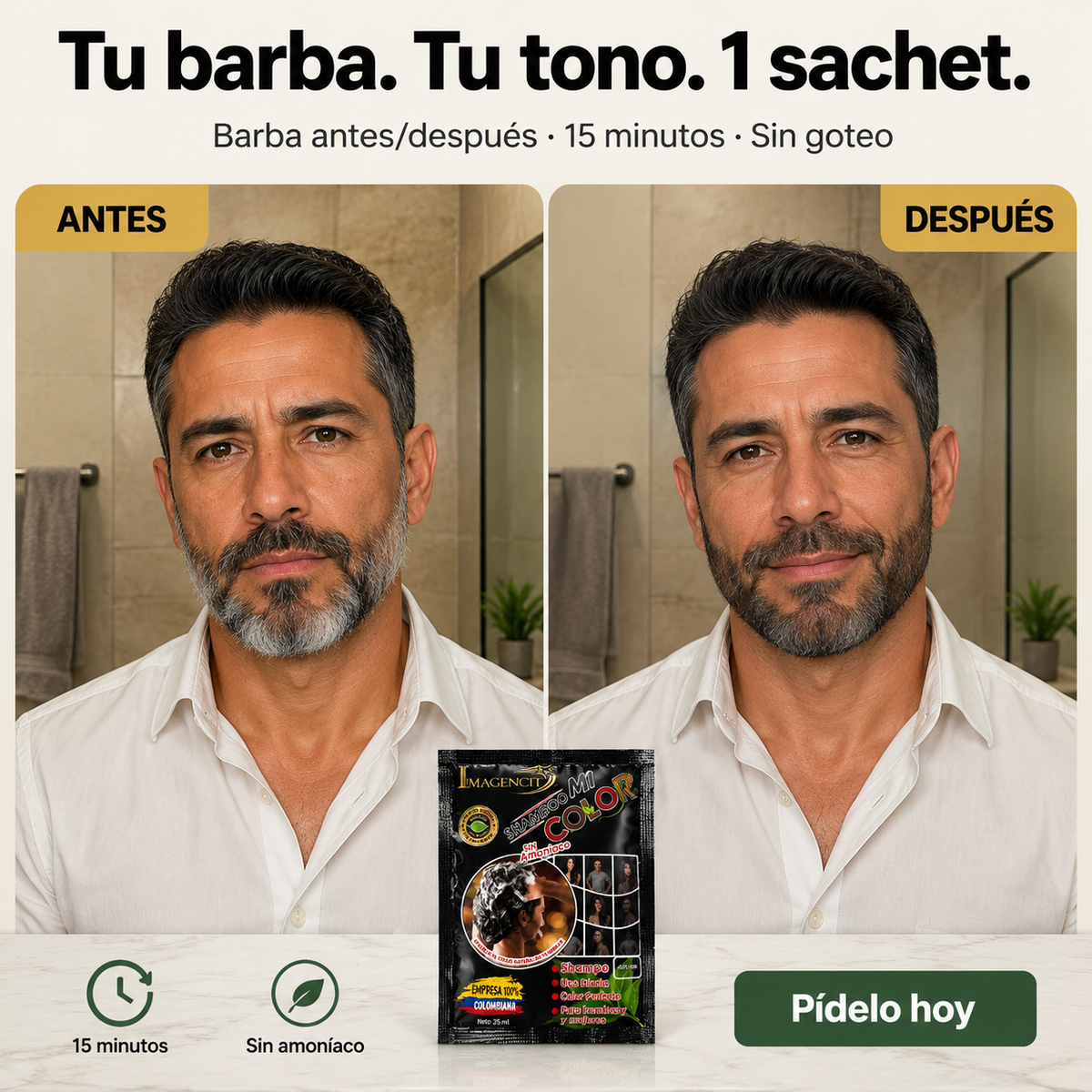 CUBRE CANAS INSTANTANEO NATURAL 3 EN 1
