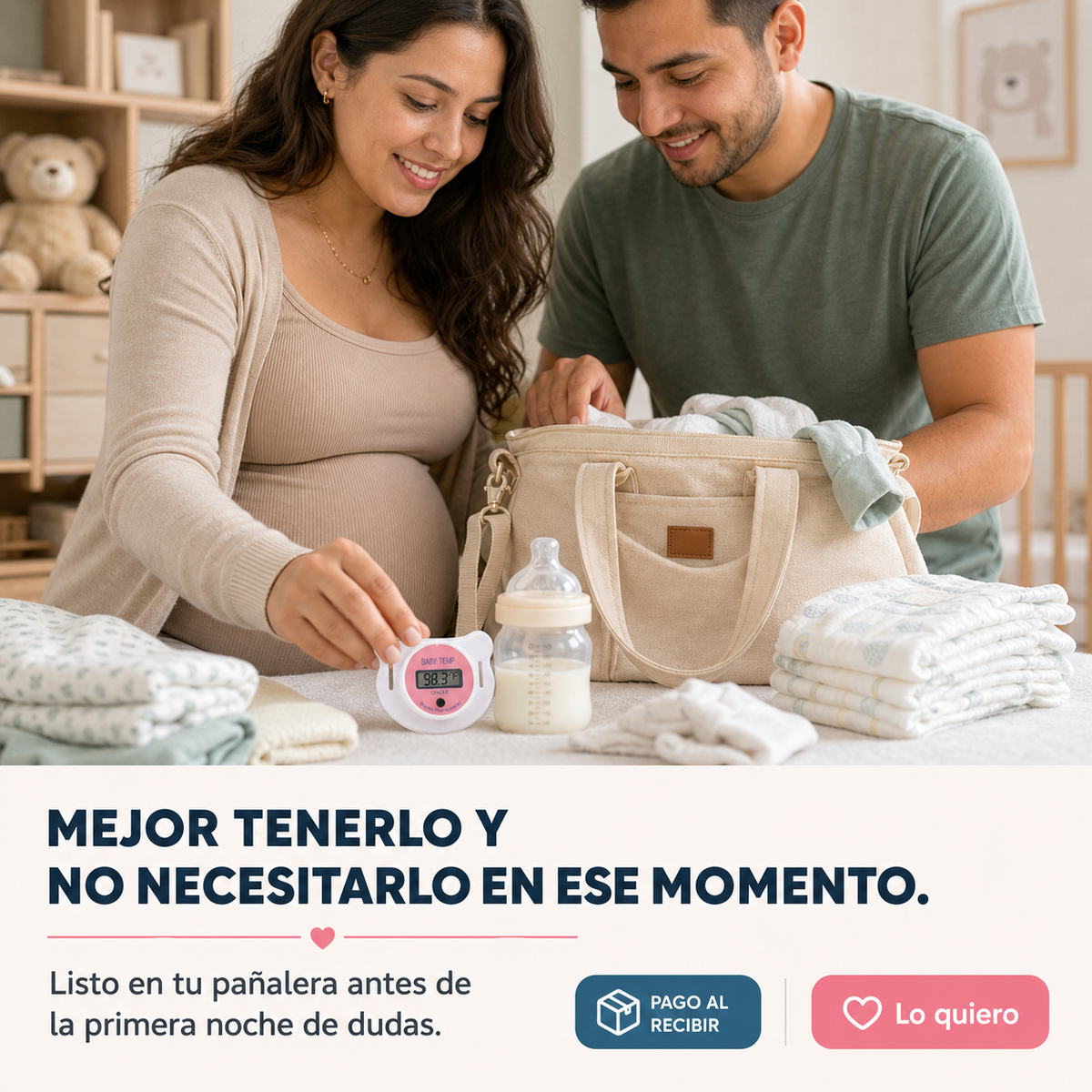 Chupon Termometro Digital Para Bebes