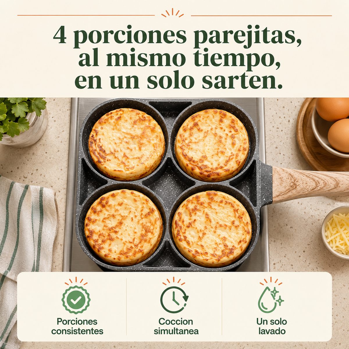 CookSplit® SARTEN ANTIADHERENTE